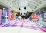 新港城中心 MOST-Venturous 熊猫游·蓄势待发!巨型充气熊猫首度登港